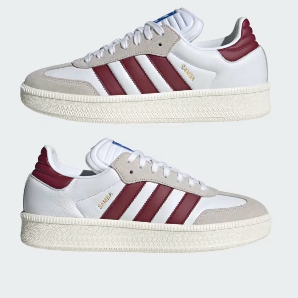 NWT adidas Samba XLG
Cloud White Shadow Red Off White